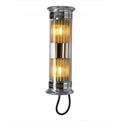 DCW Editions In The Tube 100-350 Wandlamp - Zilver - Gouden mesh - Transparante stop DCW Editions In The Tube 100-350 Wandlamp - Zilver - Gouden mesh - Transparante stop