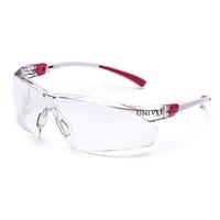Univet 506UP 506U-03-02 Veiligheidsbril Met anti-condens coating, Incl. UV-bescherming Wit, Roze EN 166 DIN 166 - thumbnail