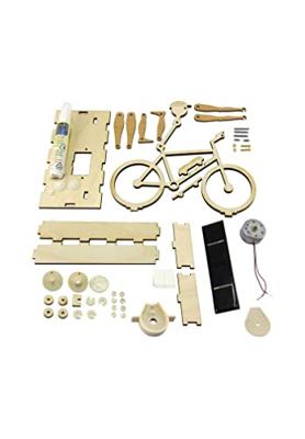 Solexpert Bouwpakket - fietser met zonnepaneel