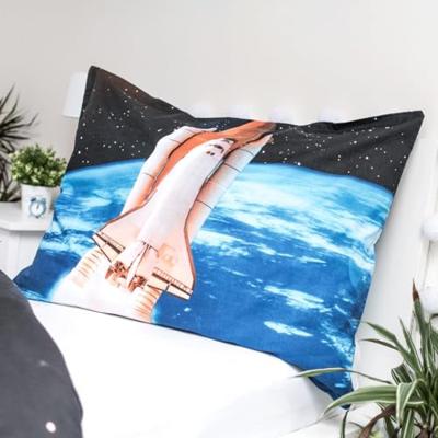 Spaceship Dekbedovertrek - Eenpersoons - 140 x 200 cm