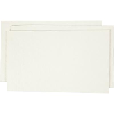 Creativ Company Papier pulp, vel 20x12 cm, off-white, 100 gr/ 1 doos