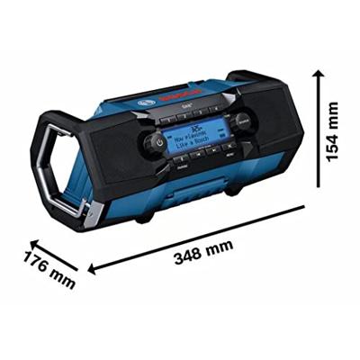 Bosch Professional GPB 18 V-2 SC Bouwradio 18V DAB+, Bluetooth, FM en AUX - 06014A3100 - thumbnail