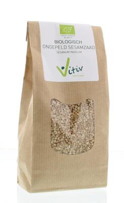 Vitiv Biologisch Ongepeld Sesamzaad