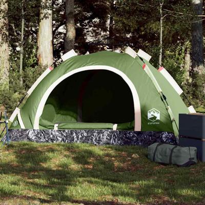 VidaXL Tent 2-persoons snelontgrendeling groen VidaXL Tent 2-persoons snelontgrendeling groen