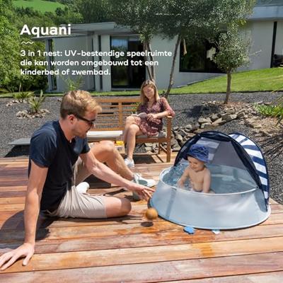 Babymoov Aquani Mariniere, Anti-UV Speeltuin SPF 50+ 3 in 1 - thumbnail