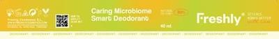 Freshly Cosmetics Caring Microbiome Smart Deodorant 40 ml Freshly Cosmetics Caring Microbiome Smart Deodorant 40 ml