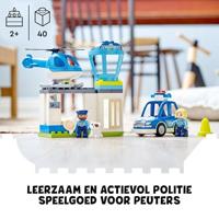 Lego Duplo 10959 Politiebureau en Helikopter - thumbnail