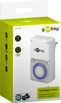 Enzo goobay tijdschakelklok dagprogramma spatwaterdicht ip44 doosje - 8364210 Enzo goobay tijdschakelklok dagprogramma spatwaterdicht ip44 doosje - 8364210