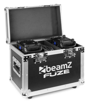 BeamZ FCFZ22 flightcase voor 2 Fuze moving heads