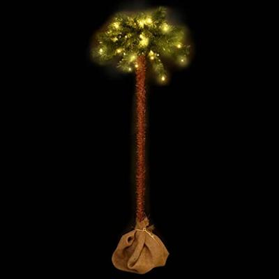 VidaXL Kunstpalmboom met led's 120 cm VidaXL Kunstpalmboom met led's 120 cm