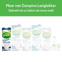 Campina langlekker volle melk pak 1ltr | 12 stuks - thumbnail