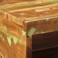 Tv-meubel wandmontage 80x30x19 cm massief gerecycled hout - thumbnail