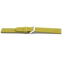 Horlogeband Universeel G862 Leder Groen 20mm - thumbnail