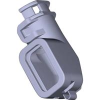 Afdekkap recht voor busbehuizing en behuizing voor platte stekker A HDSCS, MCP 1670150-1 TE Connectivity Inhoud: 1 stuk(s) - thumbnail