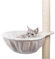 Krabpaal voor katten Trixie Lichtgrijs Polyester Ø 45 cm - thumbnail