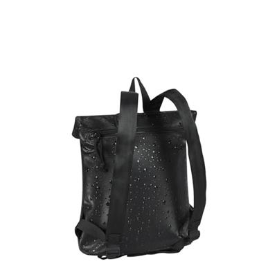 New Rebels Droplets Los Angeles Zwart 7L Rolltop Rugzak Waterafstotend - Waterdruppel Design