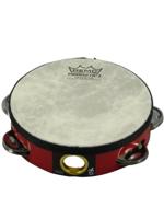 Remo TA-5106-52 Fiberskyn 6 inch tamboerijn Quadura Deep Red - thumbnail