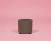 Mica Decorations bloempot Era rond 13.5x12.5cm zandgroen - thumbnail