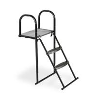 EXIT Trampoline platform met ladder voor framehoogte van 65-80cm - thumbnail
