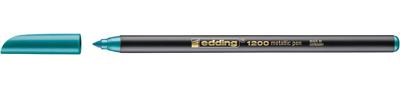 Markeerstift Edding 1200 Metallic Groen (10 Stuks)