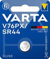 Varta Knoopcel V76PX 1.55 V 1 stuk(s) 145 mAh Zilveroxide SILVER Coin V76PX/SR44 Bli 1 - thumbnail