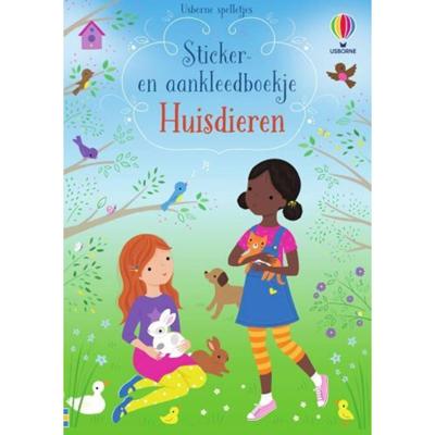 WPG Uitgevers Sticker- en aankleedboekje huisdieren