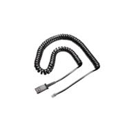 Plantronics 38222-01 U10 extra lichte omkeerkabel voor hoofdtelefoon zwart - thumbnail