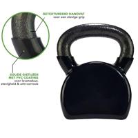 Tunturi Vinyl Kettlebell l 16KG l zwart - thumbnail