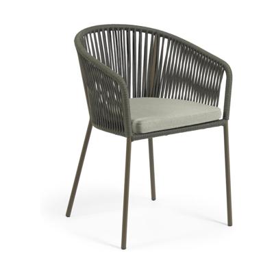 Kave Home Tuinstoel 'Yanet', kleur Donkergroen