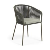 Kave Home Tuinstoel 'Yanet', kleur Donkergroen - thumbnail