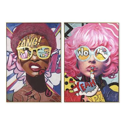 Schilderij Home ESPRIT Modern 80 x 3,5 x 120 cm (2 Stuks)