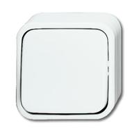 Busch Jaeger WIT opbouw schakelaar wissel - 4693140 - thumbnail