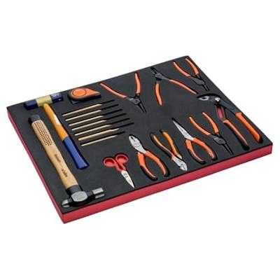 Bahco Foaminlay Fit&Go 3/3 met tangen en slaggereedschap - 19-delig - FF1A24