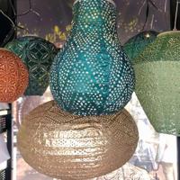 Lumiz solar lampion ikat 30 cm licht taupe - thumbnail