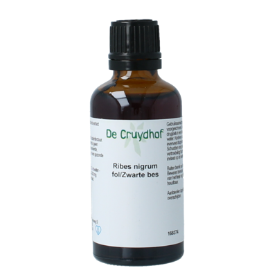 Cruydhof Ribus nigrum & zwarte bes 50 Milliliter Cruydhof Ribus nigrum & zwarte bes 50 Milliliter