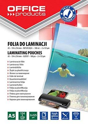OFFICE products lamineerhoes A5, 250 micron (2 x 125 micron), pak van 100 stuks
