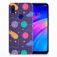 Xiaomi Redmi 7 Silicone Back Cover Space - thumbnail