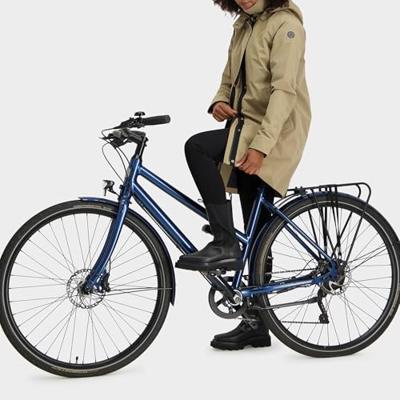 AGU Mac Regenjas Urban Outdoor Dames - Lead gray - S - Waterdicht - thumbnail