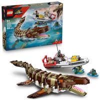 LEGO 76974 Mosasaurus Missieboot Bouwspeelgoed - 858 stukjes - thumbnail