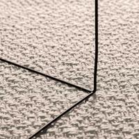 Vloerkleed ZIZUR room binnen en buiten 200x200 cm jute look - thumbnail