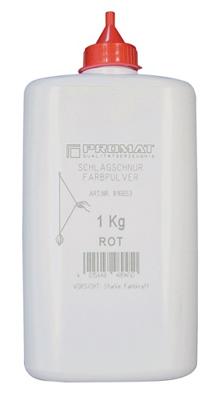 Promat/Tecwerk Slaglijnkrijt | 1000 g rood | kunststoffles - 4000816653
