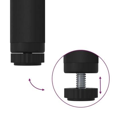 Kledingrek Zwart 60 x 53 x 155 cm Staal