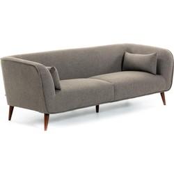 3-zitsbank Olost grijs 229 cm 3-zitsbank Olost grijs 229 cm