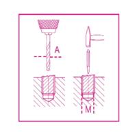 Beta 1431/5 Tapeind uithalers voor afgebroken schroeven en draadeinden - 014310052 014310052 - thumbnail