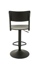 J-Line barstoel - hout|metaal - zwart - 2 stuks - thumbnail