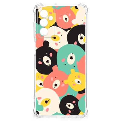 Samsung Galaxy M13 4G | M23 Stevig | Bumper Hoesje | Bears Samsung Galaxy M13 4G | M23 Stevig | Bumper Hoesje | Bears