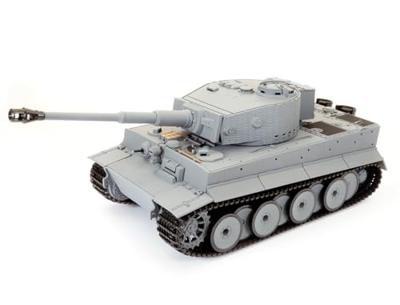 Taigen 1/24 Tiger I IR Battle Tank Middle Version - Grijs Taigen 1/24 Tiger I IR Battle Tank Middle Version - Grijs