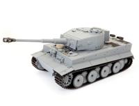 Taigen 1/24 Tiger I IR Battle Tank Middle Version - Grijs - thumbnail