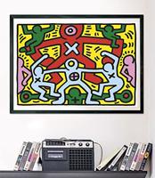 Clementoni Novo Art Series Puzzel Keith Haring 1000 Stukjes - thumbnail