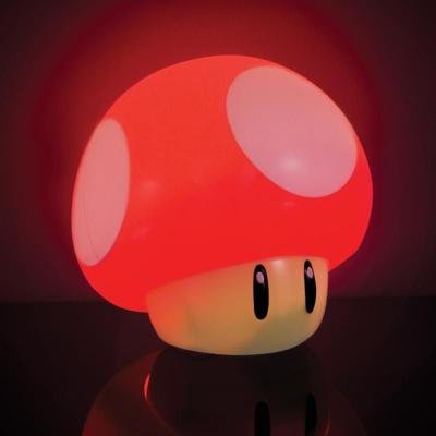 Nintendo Super Mario Bros Super Mushroom Lampje Nintendo Super Mario Bros Super Mushroom Lampje